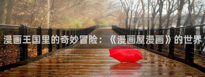 3d韩漫画：漫画王国里的奇妙冒险：《漫画屋漫画》的世界